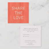 夏鮮やか |ロイヤリティカード スクエア名刺 (正面/裏面)