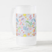 夏01.b.なしBG フロストグラスビールジョッキ (正面左)