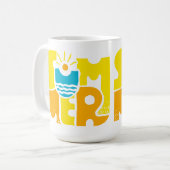 夏2 コーヒーマグカップ (正面左)