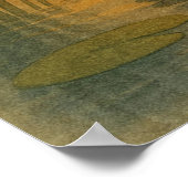 夏6、ドラゴンフライ・ダスク、季節プリント ポスター (角)