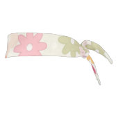 夏70年代ボホレトロデイジー花 タイヘッドバンド (回転90)