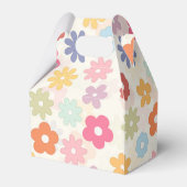 夏70年代ボホレトロデイジー花 フェイバーボックス (裏面サイド)