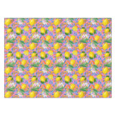 夏，かんきつ，ボホ，ボヘミアン，フローラ地中海の テーブルクロス (正面(横))