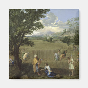 夏、かルースおよびBoaz 1660-64年 マグネット