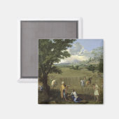 夏、またはルースとボアズ、1660-64 マグネット (正面/裏面)