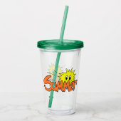 夏 アクリルタンブラー (裏面)