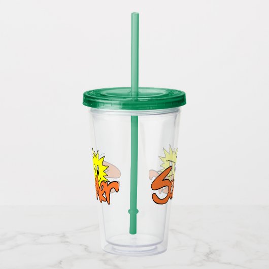 夏 アクリルタンブラー (右)