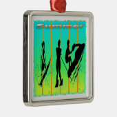 夏-ウォーター・スポーツのオーナメント メタルオーナメント (右)