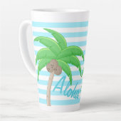 夏 カフェラテマグ (左アングル)