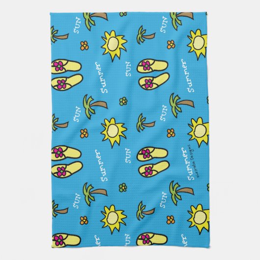 夏 キッチンタオル (縦)