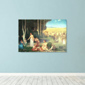 夏 キャンバスプリント (インサイチュ (ウッドフロア))