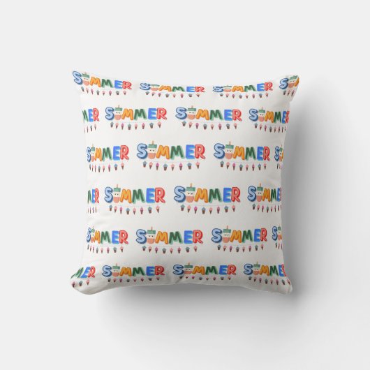 夏 クッション (正面)