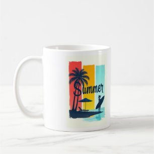 夏 コーヒーマグカップ