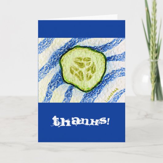 夏 サンキューカード (正面)