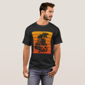 夏 – サーフィン恋人 Tシャツ (正面フル)
