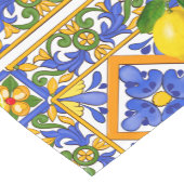 夏,シチリアタイル,かんきつ,マジョリカ ショートテーブルランナー (コーナー)