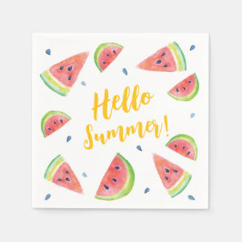 夏 スタンダードカクテルナプキン