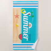 夏 ビーチタオル (正面)