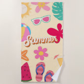 夏 ビーチタオル (正面)