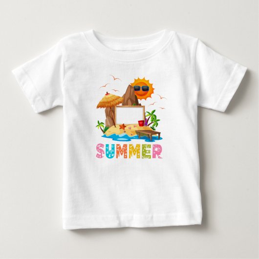 夏 ベビーTシャツ (正面)