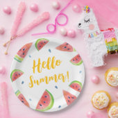 夏 ペーパープレート (パーティー)