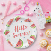 夏 ペーパープレート (パーティー)