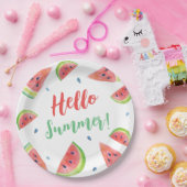 夏 ペーパープレート (パーティー)