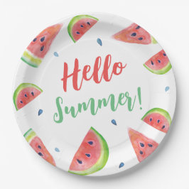 夏 ペーパープレート