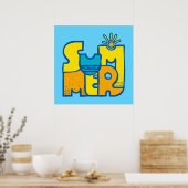 夏 ポスター (キッチン)