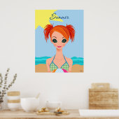 夏 ポスター (キッチン)