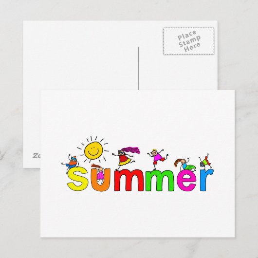 夏 ポストカード (正面/裏面)