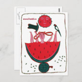 夏 ポストカード (正面/裏面)