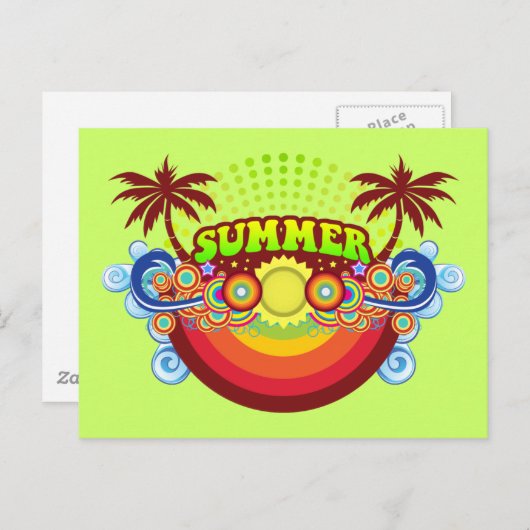 夏 ポストカード (正面/裏面)