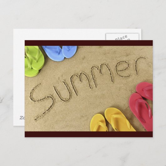 夏 ポストカード (正面/裏面)