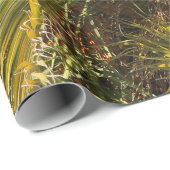 夏，ヤシ，葉，熱帯，木，自然，植物 ラッピングペーパー (ロールコーナー)