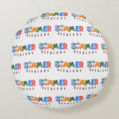 夏 ラウンドクッション (裏面)