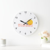 夏 ラージ壁時計 (ホーム)