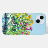 夏，ワグテール，野生の花 Case-Mate iPhoneケース (裏面 (横))