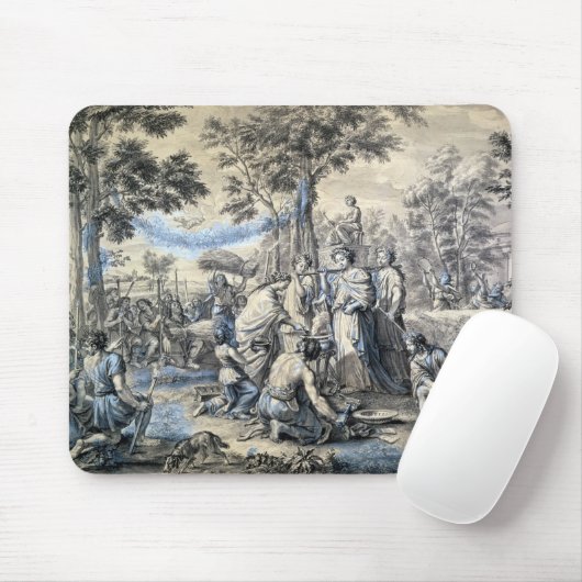 夏、一連のタペストリーmaの1枚のための勉強 マウスパッド (マウス)