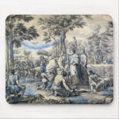 夏、一連のタペストリーmaの1枚のための勉強 マウスパッド (正面)