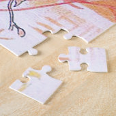 夏（四季）、アルフォンスミュシャ ジグソーパズル (側面)