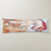 夏（四季）、アルフォンスミュシャ ボディピロー (裏面)