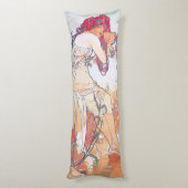 夏（四季）、アルフォンスミュシャ ボディピロー (裏面 (縦))
