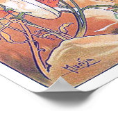 夏（四季）、アルフォンスミュシャ ポスター (角)