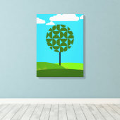 夏 – 四季 キャンバスプリント (インサイチュ (ウッドフロア))