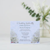 夏/春の結婚式 - 自然をテーマに 招待状 (スタンド正面)