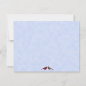 夏/春の結婚式 - 自然をテーマに 招待状 (裏面)