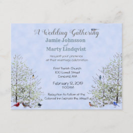 夏/春の結婚式 - 自然をテーマに 招待状