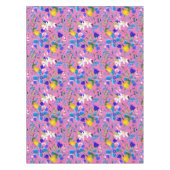 夏、柑橘類、シチリアスタイル、レモンフルーツ       テーブルクロス (正面)