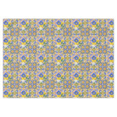 夏，柑橘類，シチリア地中海の,スタイル，レモン，m テーブルクロス (正面(横))